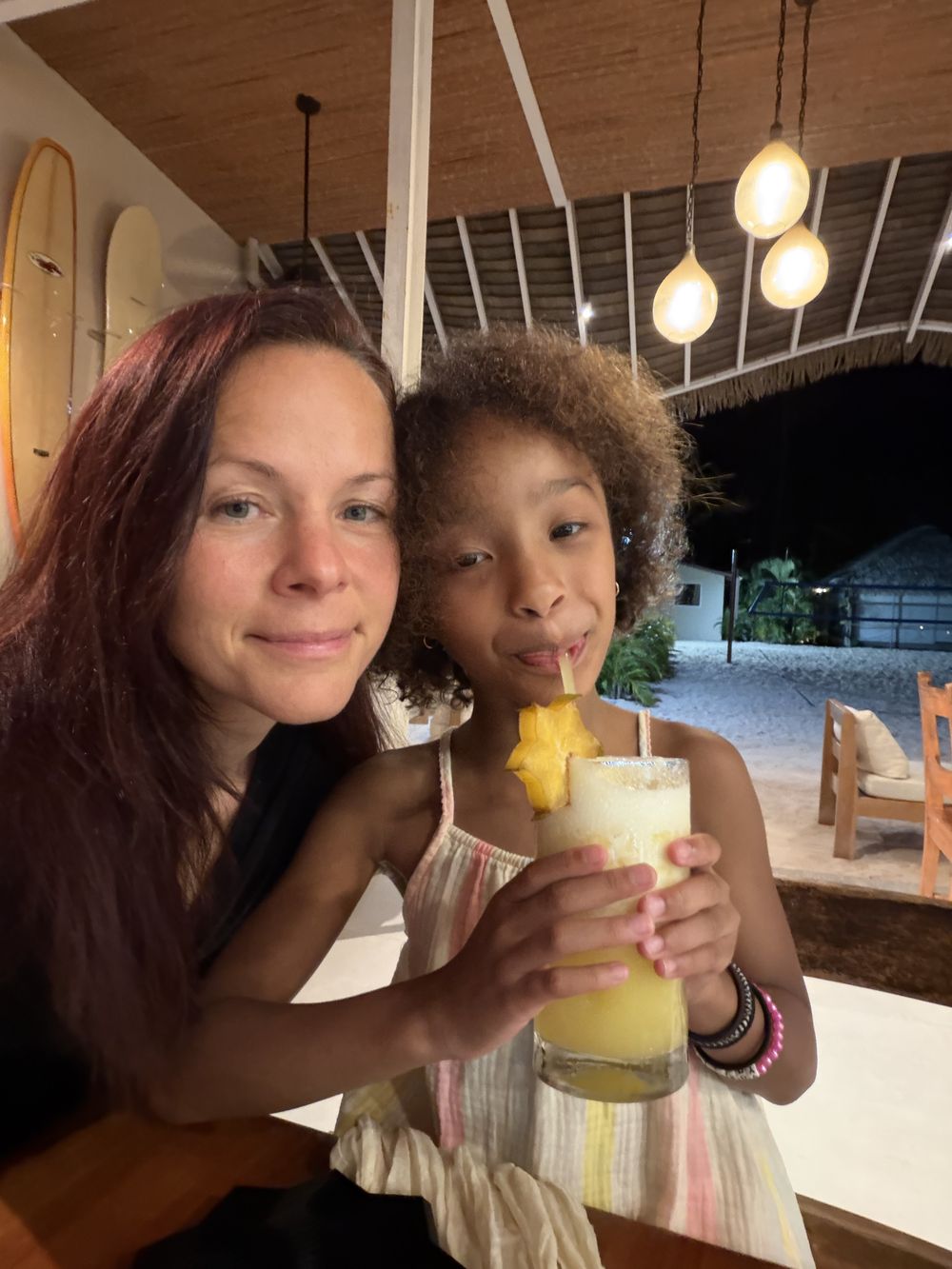 Andrea and Kennedy at Playa Grande